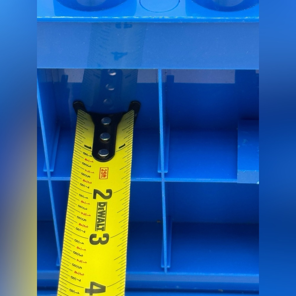 LEGO Bright Blue Storage Box - Picture 4 of 16